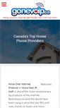 Mobile Screenshot of gonevoip.ca